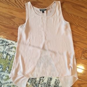 Express Blush Top - open back